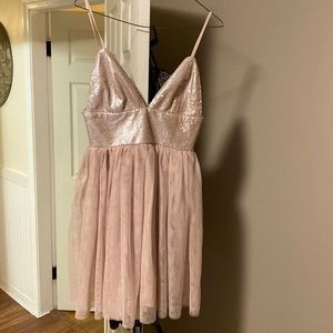 sequin mini dress semi formal/ homecoming